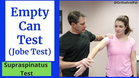 best test for supraspinatus tear|empty can exercise for shoulder.